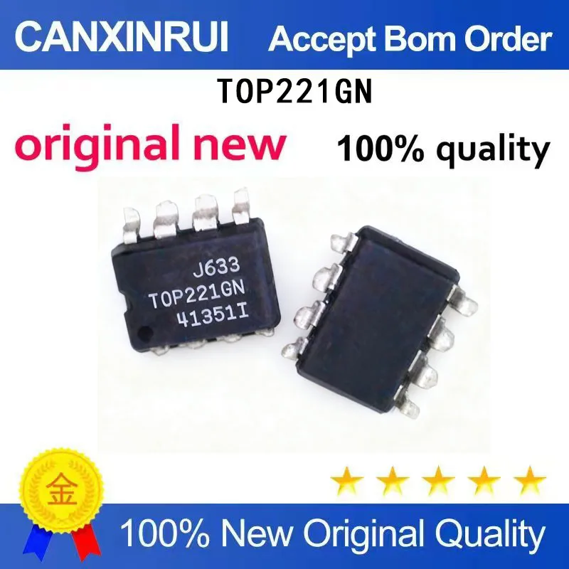 (5-100 Pieces) Brand new original TOP221GN TOP221G patch SOP7 AC/DC converter chip