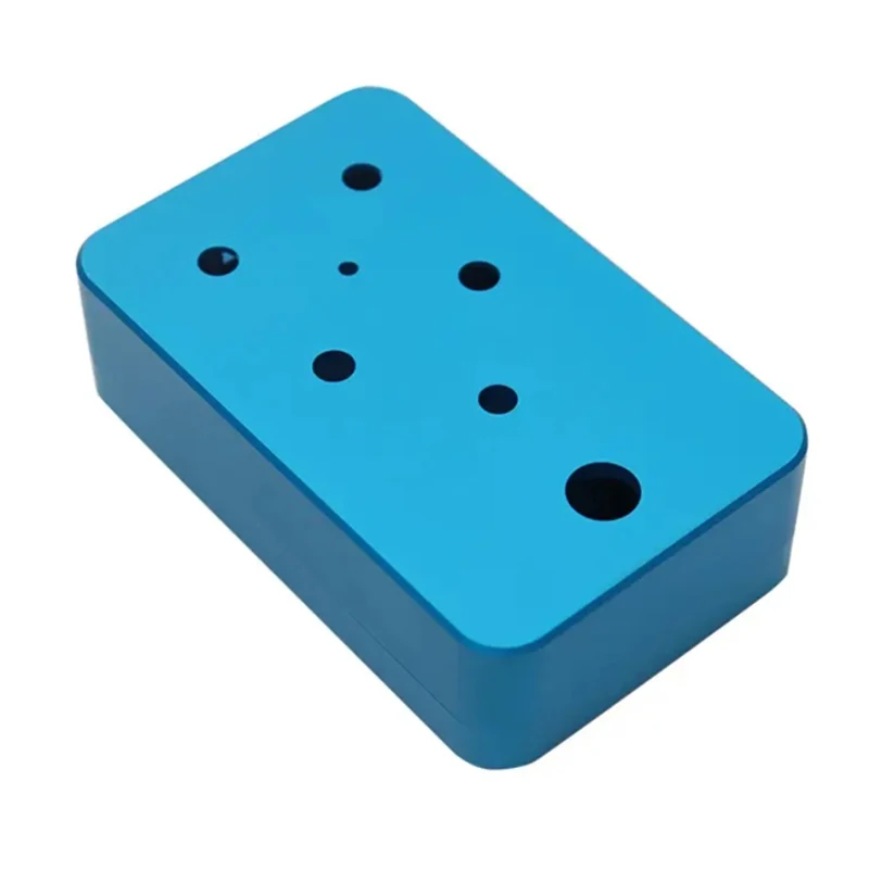 Factory Customized electronic enclosure box cnc milled anodized aluminum case