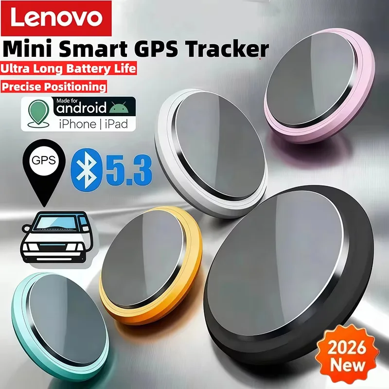 

Lenovo Car GPS Tracker For Apple iOS System Find My APP Child Finder Pet Key Bike Backpack Loss Tracker Smart Bluetooth Airta