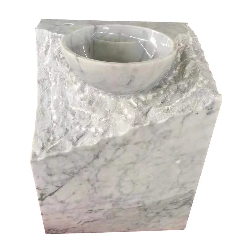 

Marble bathroom balcony hand washing integrated basin hotel hotel bathroom sanitary ware basin