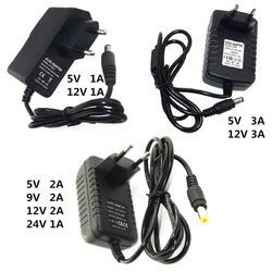 Trasformatore adattatore di alimentazione da 220V a 12V 5V 6V 8V 9V 10V 1A 2A 3A caricatore adattatore universale 12Volt Fonte EU US per striscia LED