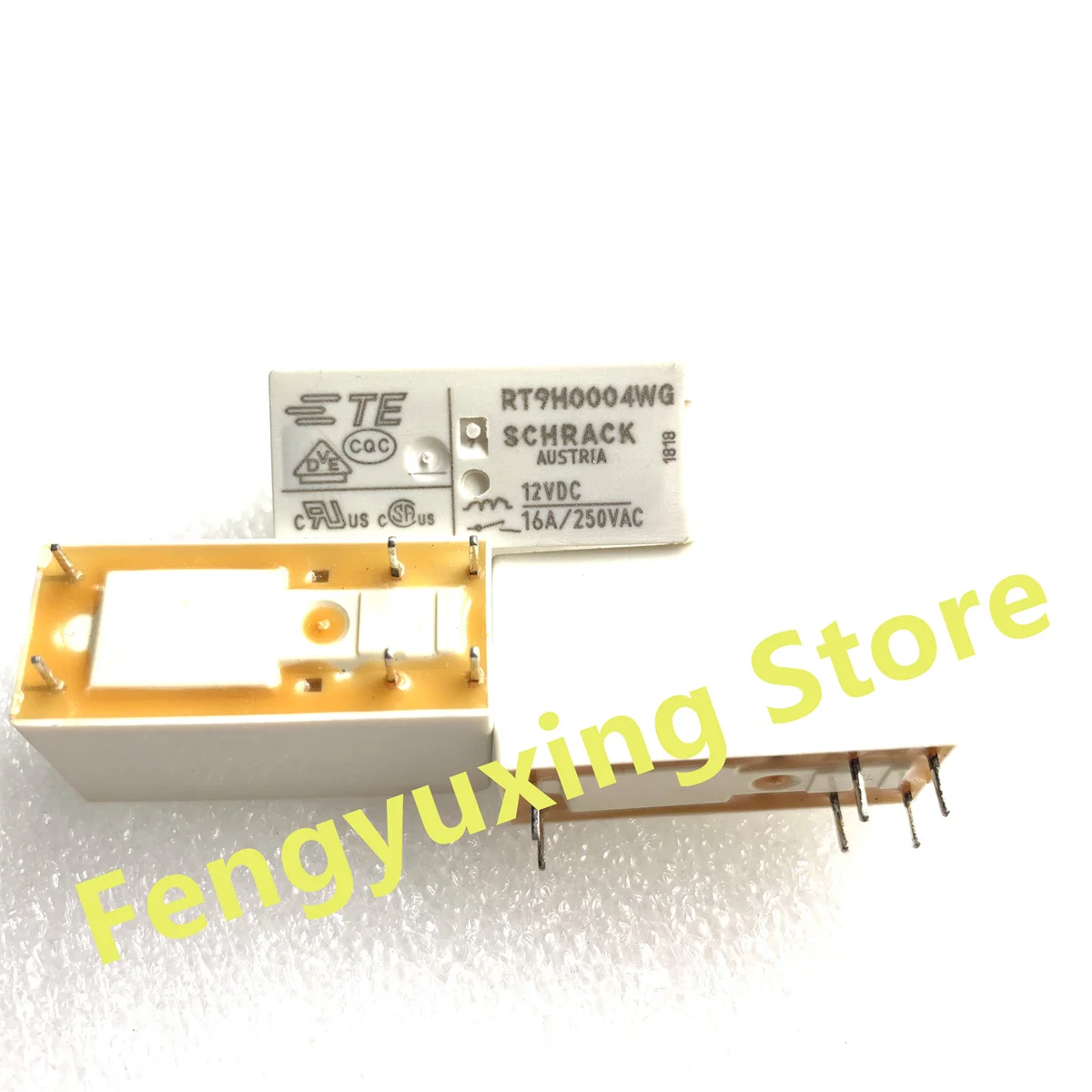 New stock RT9H0004WG 12VDC TE/Tyco 16A normally open RT9H0004WG relay