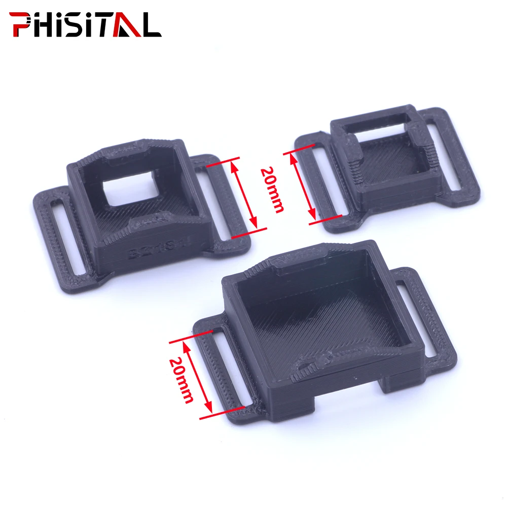 GPS Module Mount 3D Printed TPU Bracket Fixing Holder 20mm battery strap for BZ121 BZ181 BZ251 BE121 BE182 BE252i RC FPV Drone