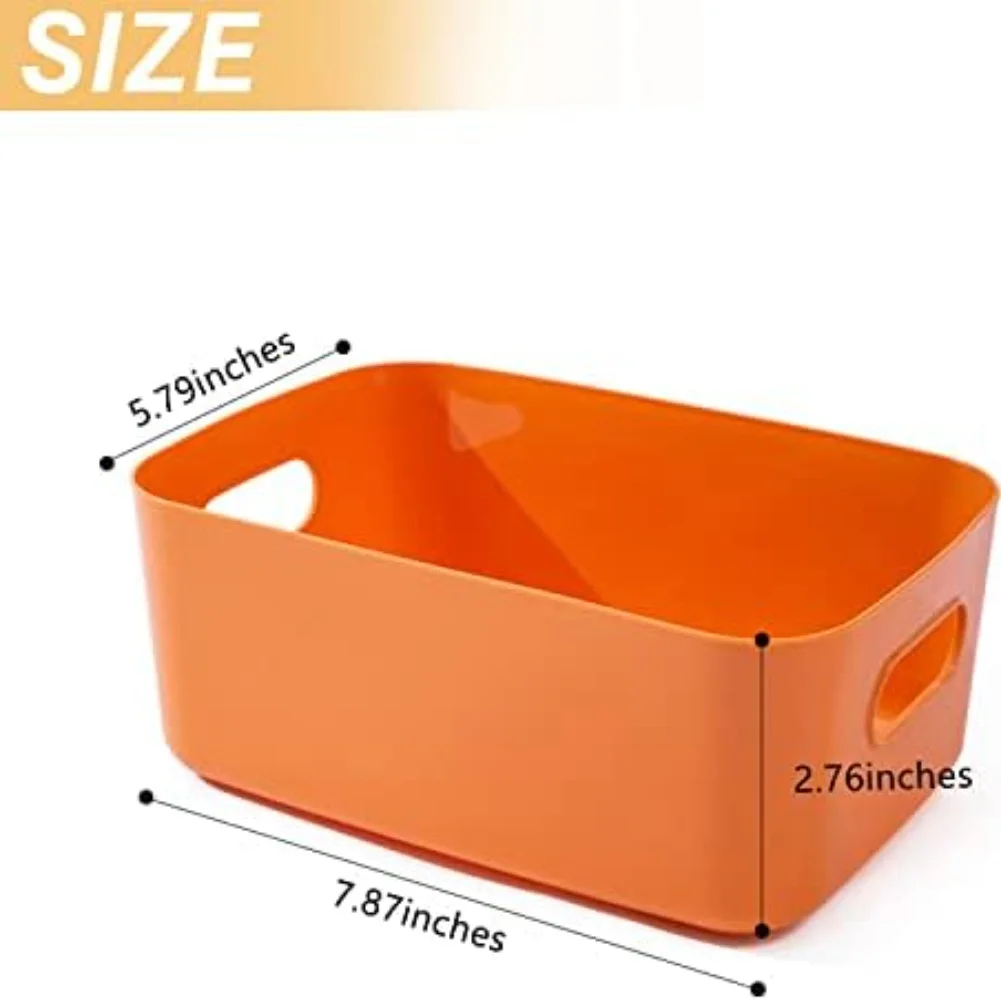 

Set of 7 Plastic Storage Bins 2 1L Capacity Each for Organizing Kitchen Bathroom Classroom and Cupboard Storage Areas