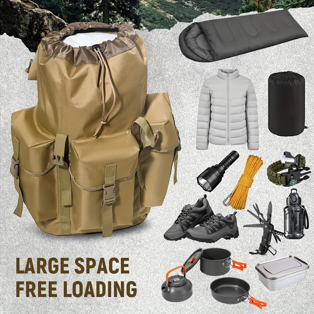 

Outdoor 21L Tactical Backpack with MOLLE System & Multiple Compartments Heavy Duty Backpack for Hiking Camping Hunting Trekking