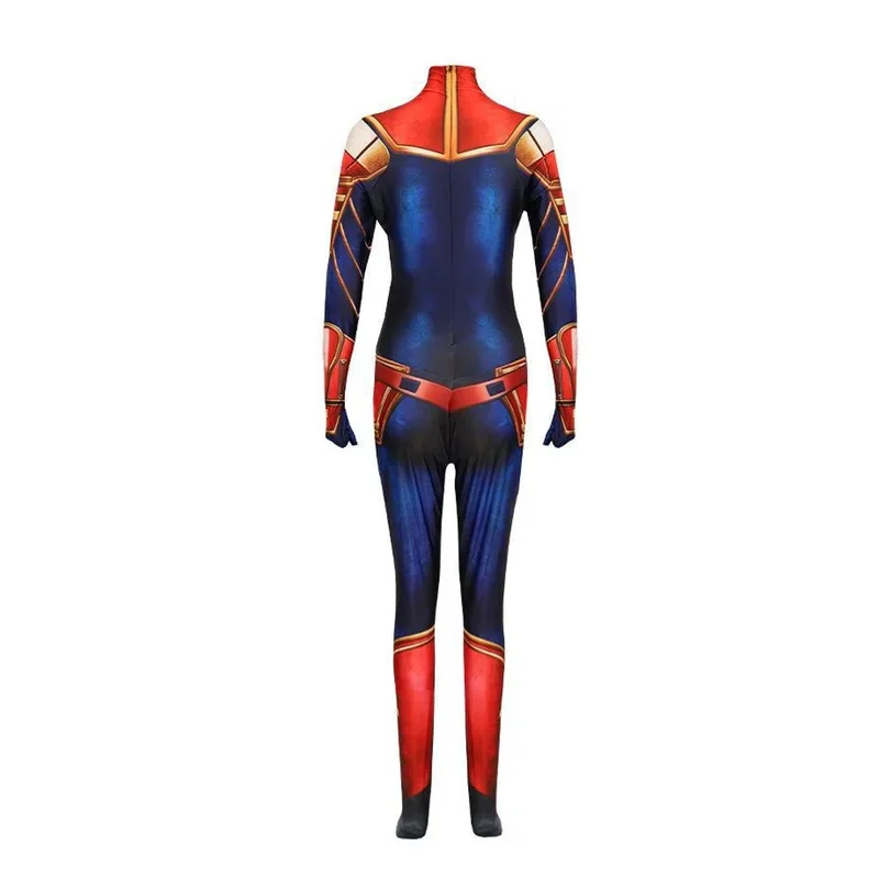 SN55Cos tight fitting suit cosplay role-playing stage performance suit jumpsuit Christmas surprise captain$@1w