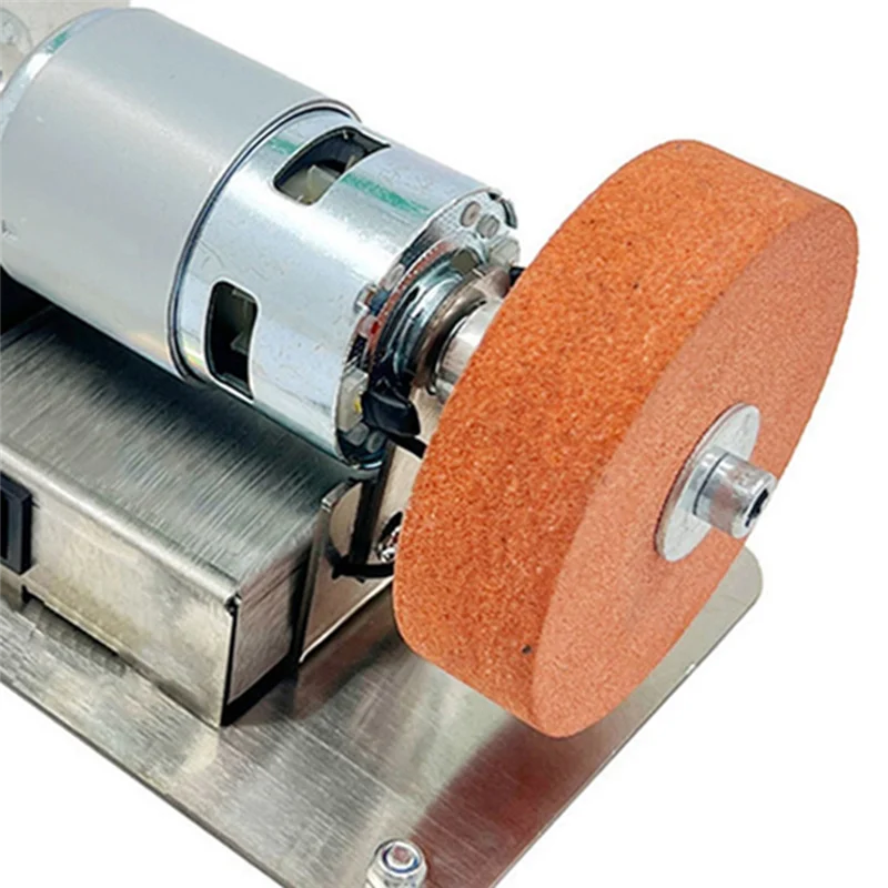

AT48-EU Plug,100W Double Grinder Machine Grinder Motor Mini Coarse And Fine Polishing Electric Grinding Wheel Grindig Stone