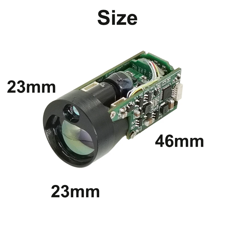 TC2X Laser-Entfernungsmesser-Modul Guter Preis 905 nm Ultra-langer Laser-Entfernungssensor 2000 m TTL 2 km HF-Modul für Drohnenpod