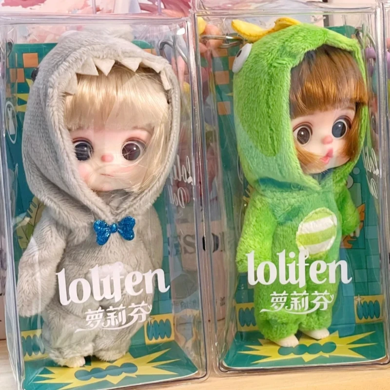 

Genuine Hot Sale Loli Fen Ob11 Bjd Sleeping Bag Suit Doll for Girl Boy Toy Kawaii Anime Toy Pajama Miniature Xmas Gift In Stock