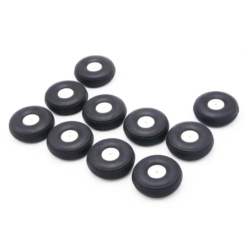 Roda de borracha elástica alta 2 tamanhos (diâmetro 25/32/45/51/57/63/70/76mm) para brinquedos de avião de asa fixa rc, acessório de pneu robô diy