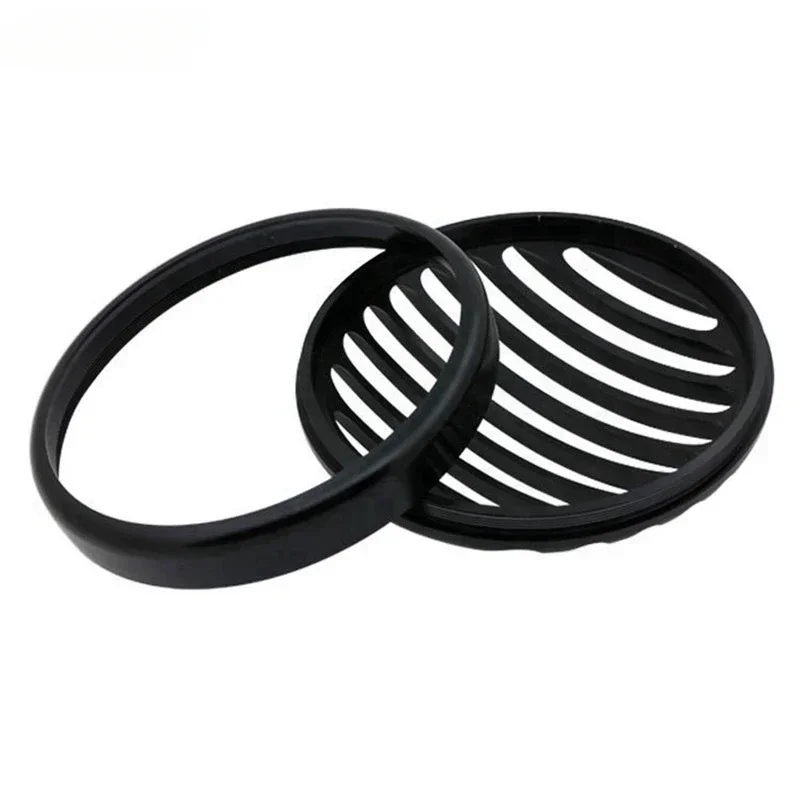 Nero Moto Retro Faro Griglia di Protezione Della Copertura Faro di Protezione Per Triumph Bobber nero 2017-2024