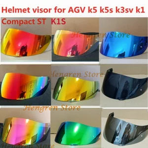 AGV K5 K5S K3SV K1 K1S 컴팩트 한 ST 오토바이 헬멧 바이저 앞 유리 실 올 오토바이 액세서리 안경 CASCO 12 최고의 판매 KS1 -№7