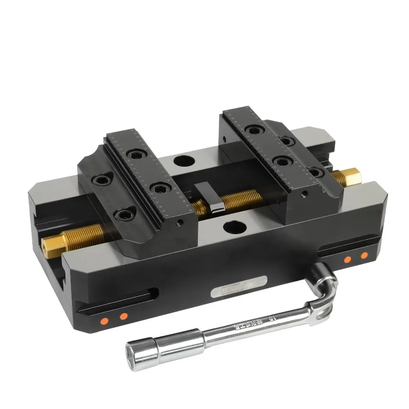 

10inch Kamishiro Lang 5 Axis Vise Cnc Tools 125mm Self-Centering Vise for Cnc Milling Machine VMC HMC Precision Vice