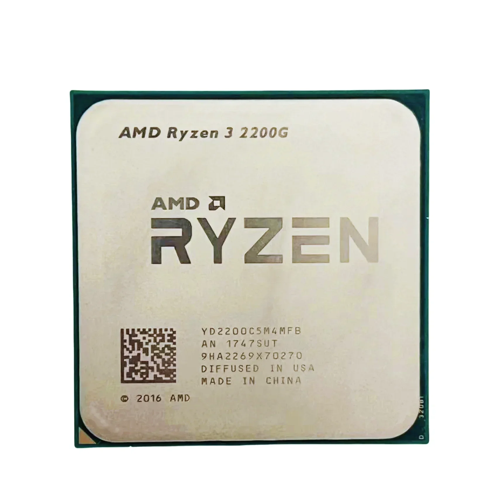 AMD Ryzen 3 2200G Mini PC Compatible APU 65W Low Power Radeon Vega 8 Graphics 4 Core 4 Thread 3.5GHz AM4 Desktop CPU view 3