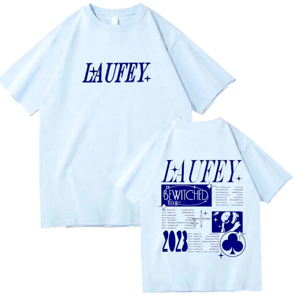 Laufey Bewitched Tour T-Shirt Laufey Music Shirt Laufey Fan Gift Harajuku Unisex O-neck Shirt