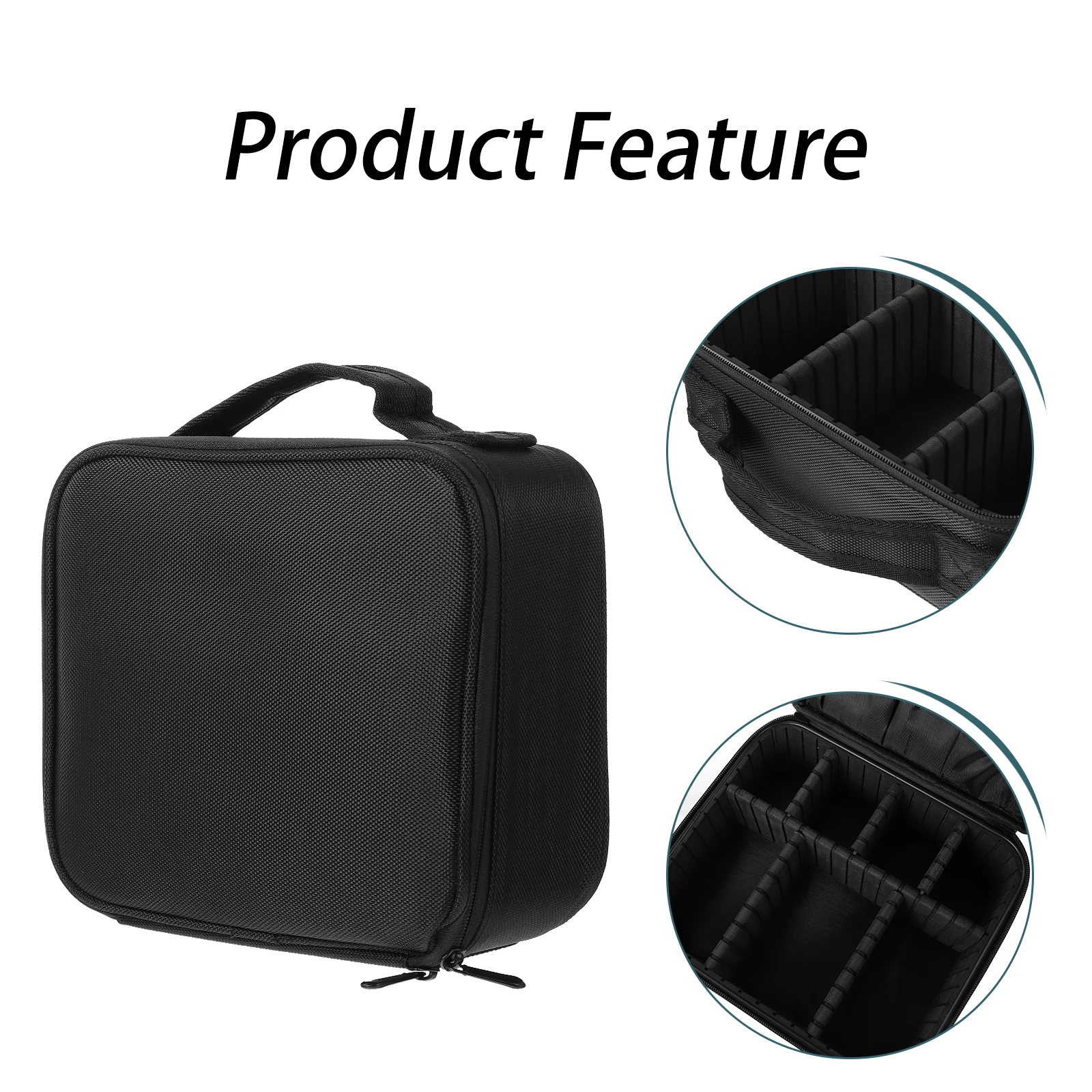 

Upright Nylon Toiletry Bag Water Resistant Travel ganizer Portable Storage Pouch Short Use Door Hook