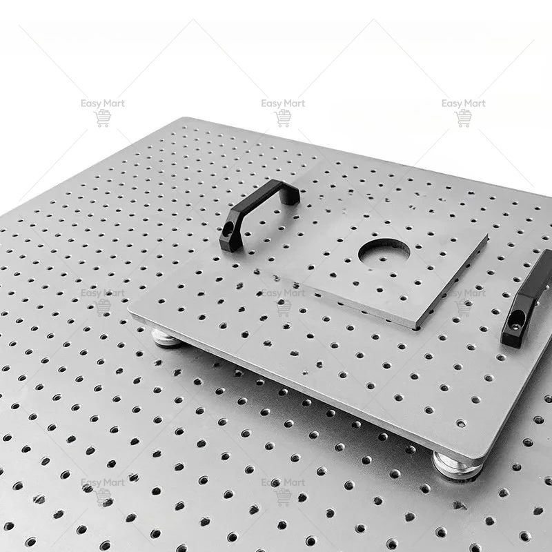 300x300mm High Magnetic Permeability Optical Flat Plate Optical Stainless Steel Breadboard Steel Optical Workbench