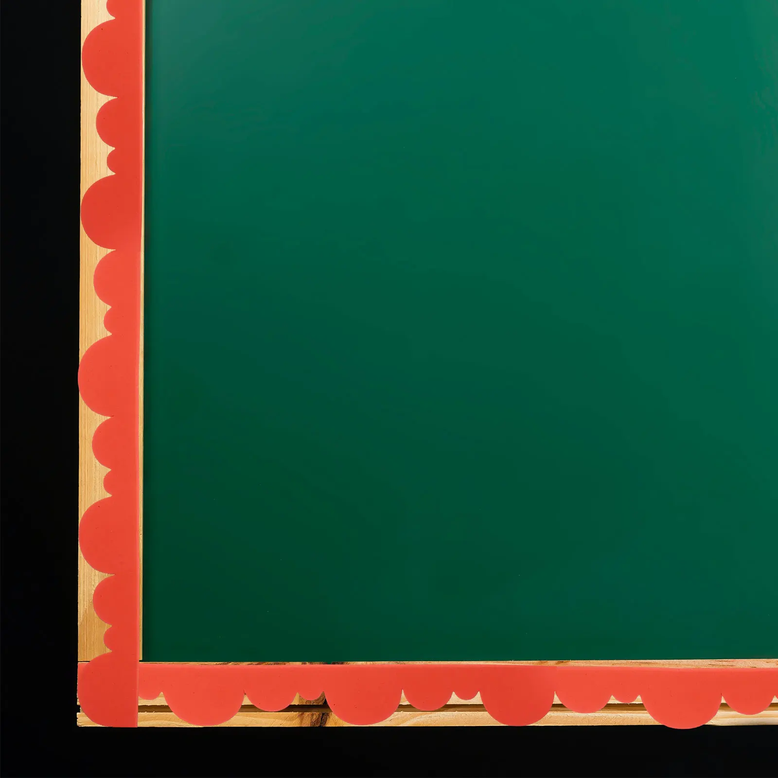 4 قطع من الزهور المزخرفة بالرغوة، حدود لوحة الإعلانات، ديكورات المدرسة، تزيين السبورة #3