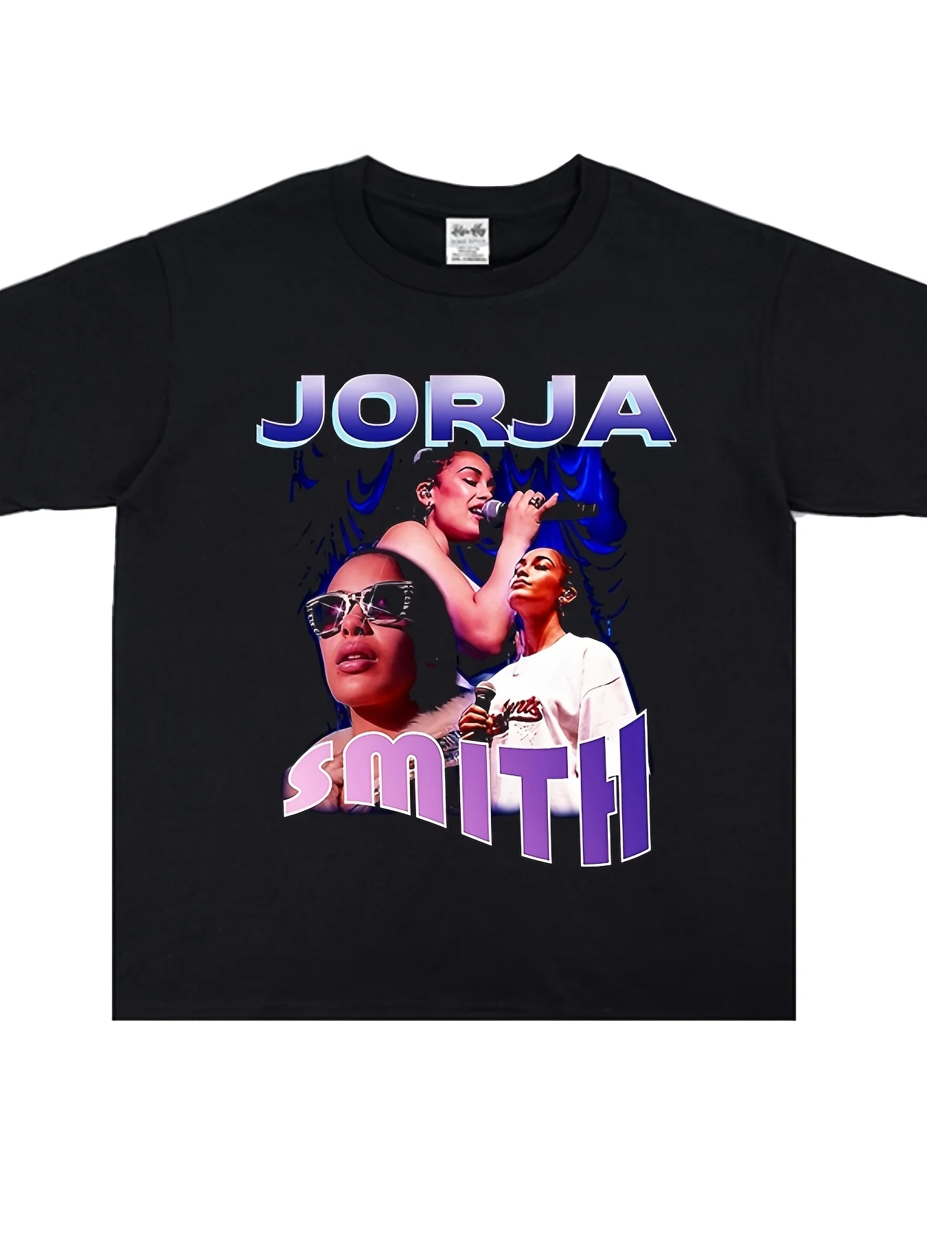 Unisex 100% T-Shirt Featuring Jorja Smith for Both Men and Women, Soft and Suitable for All Seasons, a Must-Have for Casual Streetwear, Versatile for Any Occasion, Budget-Friendly Everyday Wear