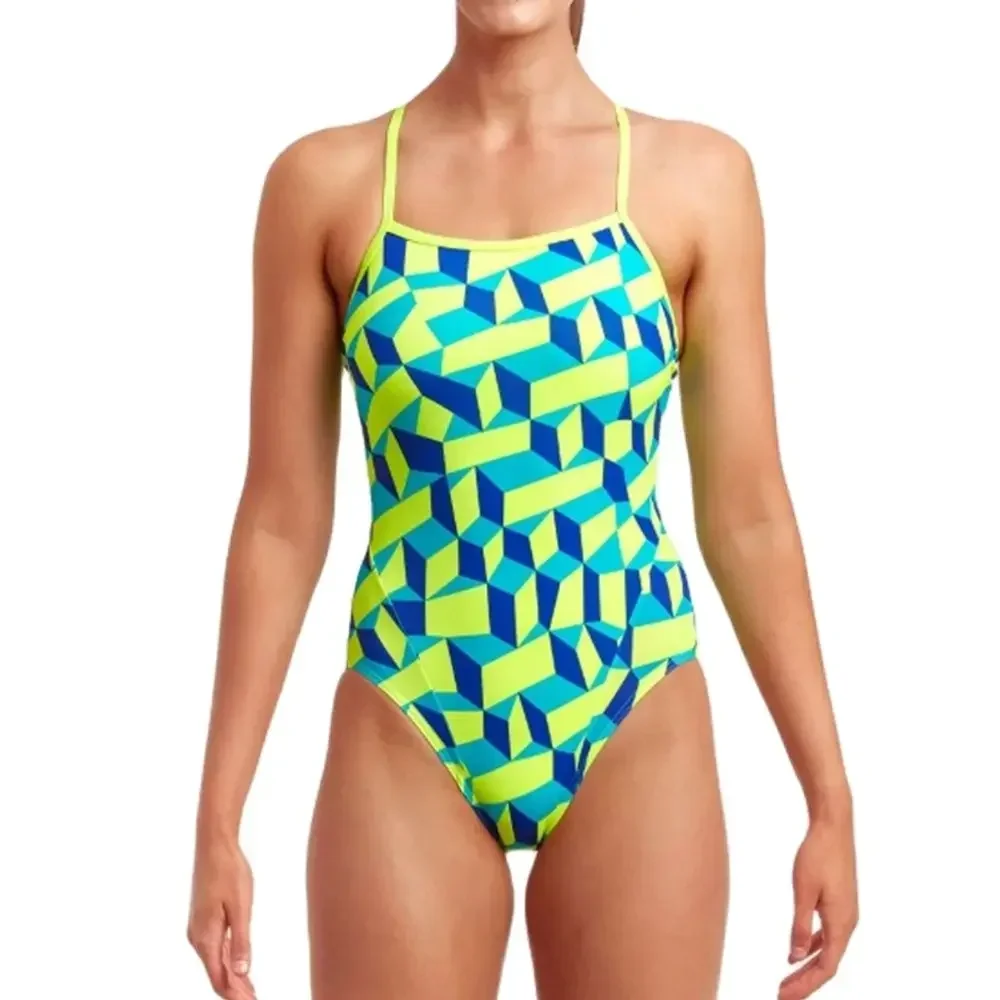 

2022 Women Swimsuit Triathlon Back Sexy Swimwear Functional Training Swimsuit Open Water Sport Swimming Bathing Beach Suit