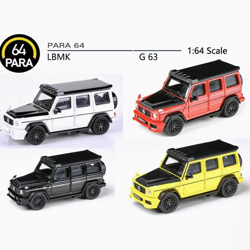

Para64 масштаб 1:64 G63 внедорожник широкий корпус внедорожник сплав имитация модели статическая коллекция украшенная праздничная игрушка сувенирный подарок