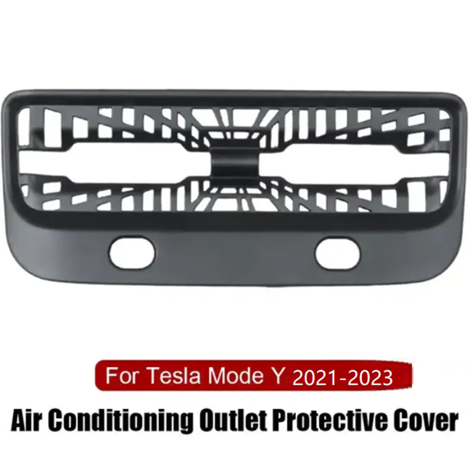 Rear Air Vent Cover Car Center Console Armrest Box Back Conditioner Outlet Filter Grille Protector For Tesla Model Y 2021-2023