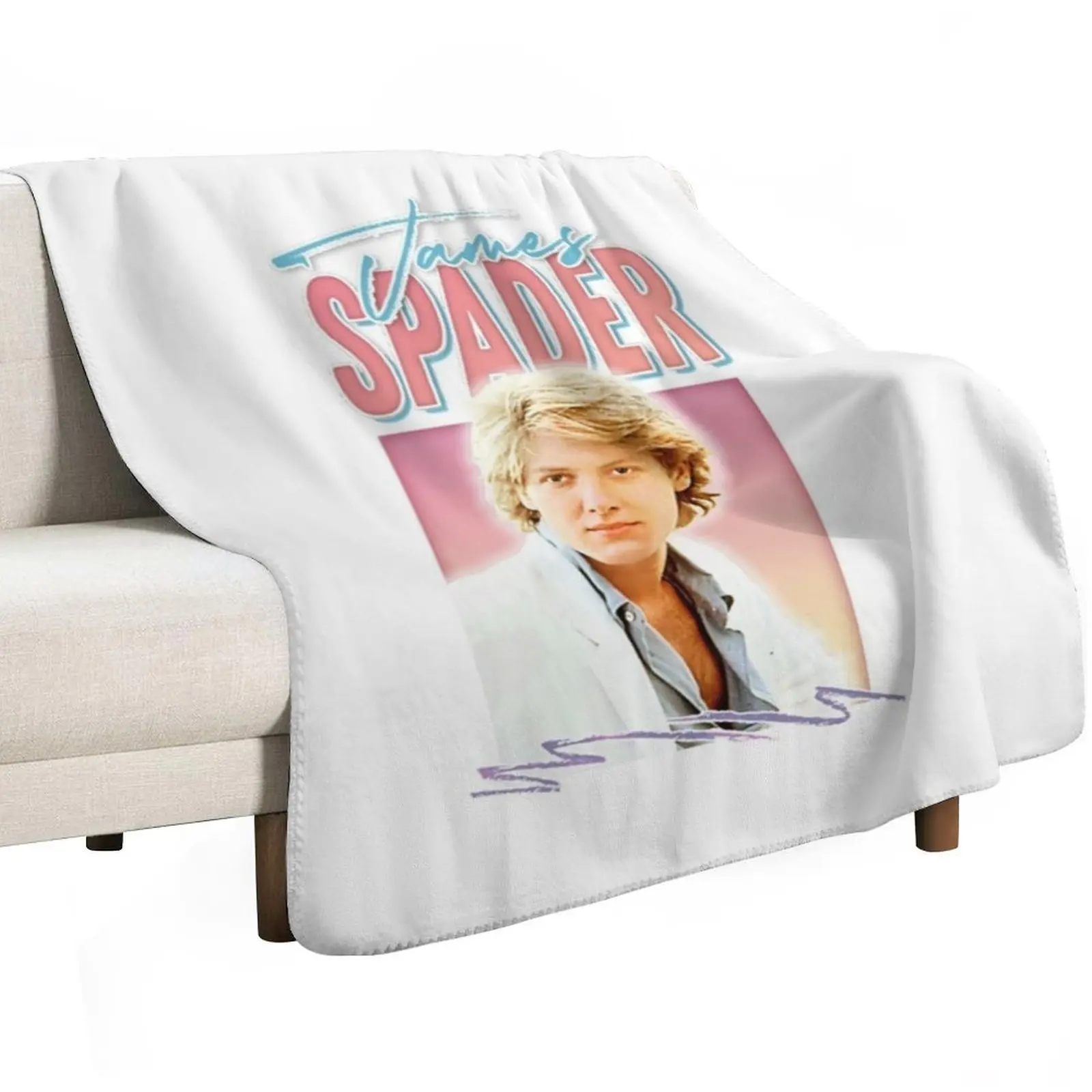 James Spader Throw Blanket For Decorative Sofa Vintage Retros Luxury Throw Sofa Quilt Comforter Blankets