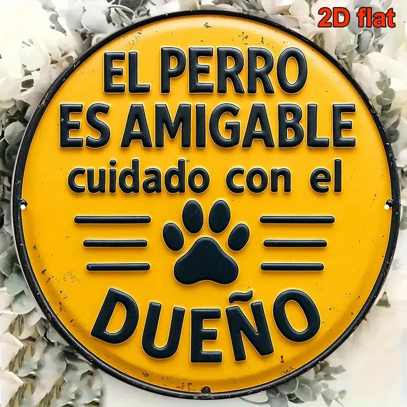 2D Flat, 1pc Spanish 