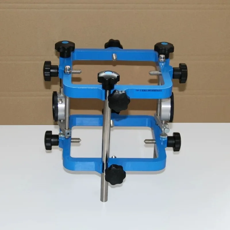 TM-2 concrete elastic modulus tester circular square mortar rock hardware static pressure micro-deformation measurement