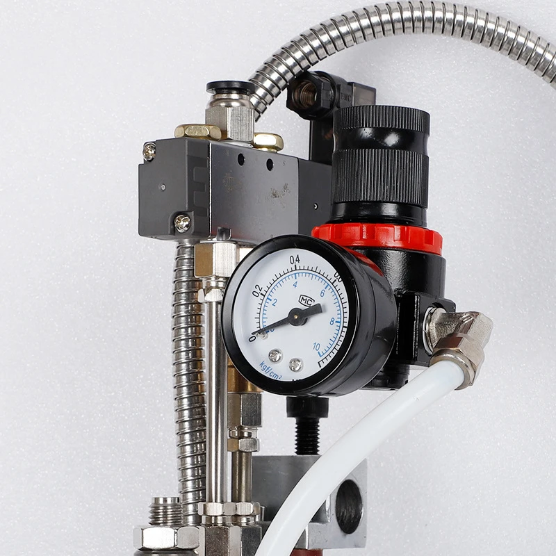 Hot melt adhesive spray gun spiral mist spray gun hot melt adhesive machine