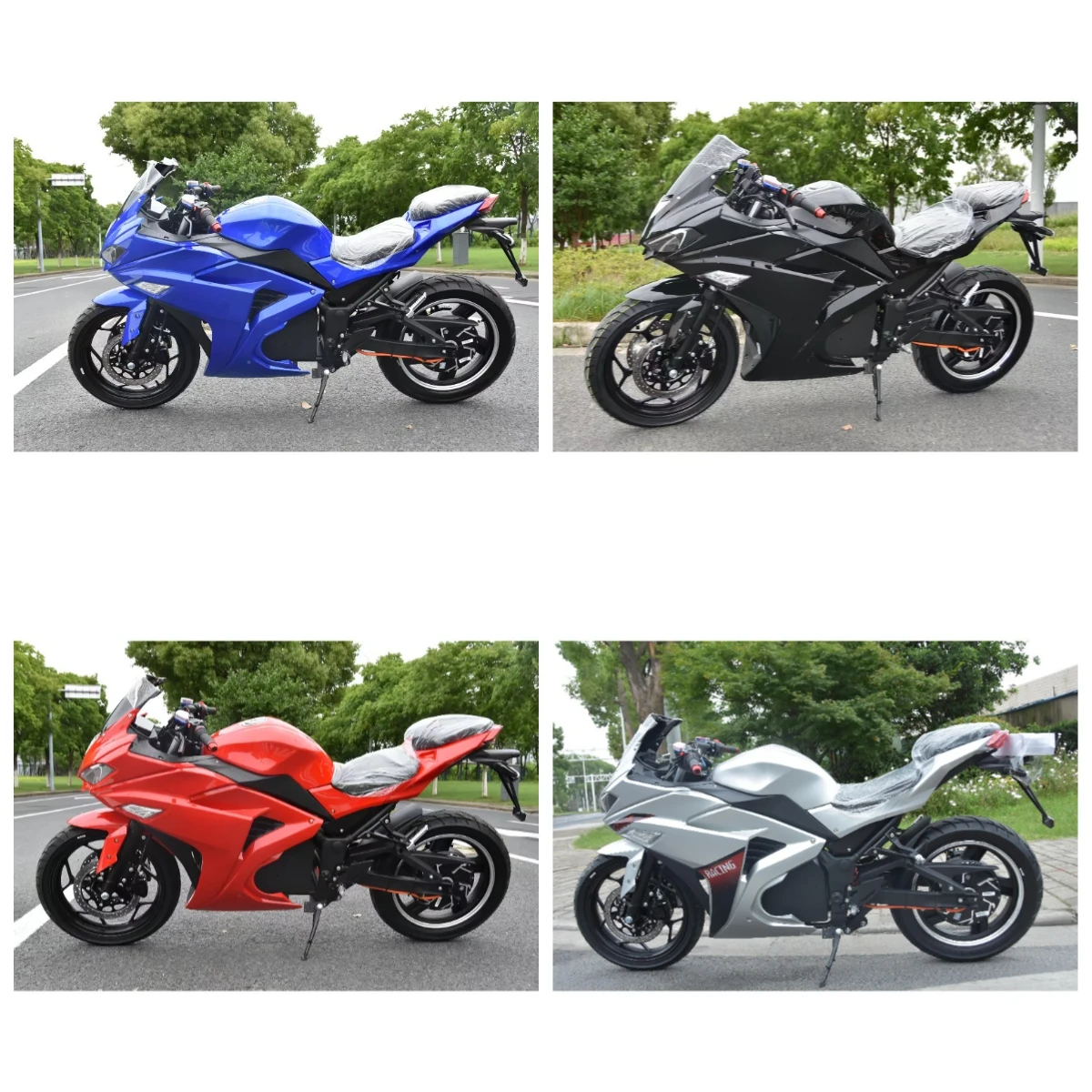 Krono Wild Factory Direct Sales Can Customize Sports Racing Electric Motorcycle Speed 80-180km/h 2000W-10000W Motor Mileage 80-3