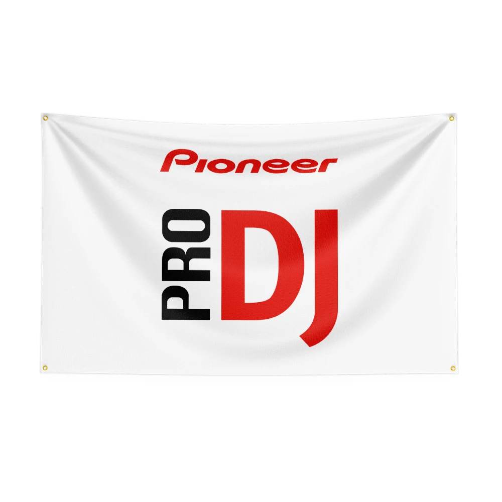 3x5 Fts Pioneer DJ Pro Music Flag Polyester Printed Home or Outdoor Decoration Banner Tapestry