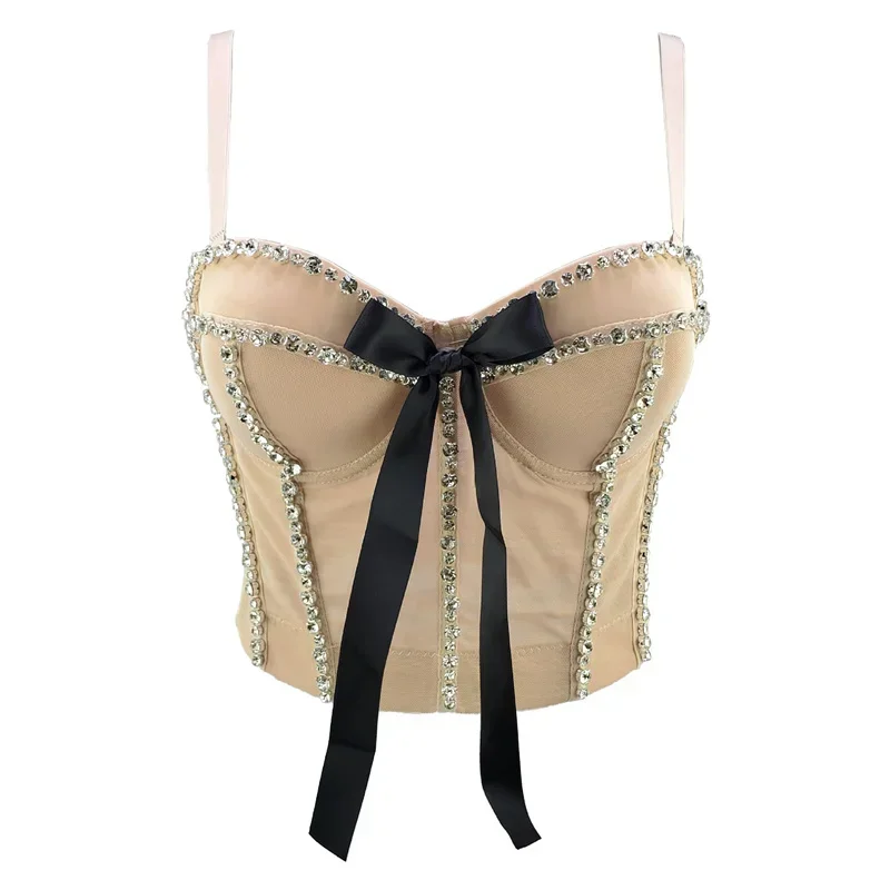 Sexy Streetwear Shaper Ladies Crop Tops Fashion Summer Shirt Woman Clothing Blusas Ropa Mujer Club Tank Top Women Corset Camis
