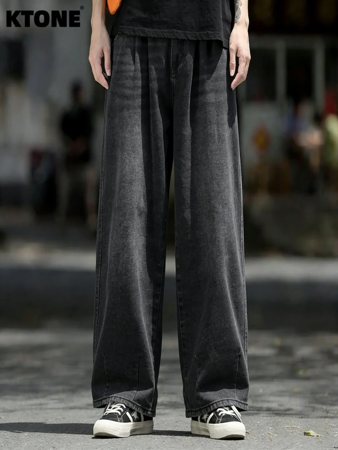 

Простые джинсы унисекс, черные, свободного кроя, в стиле Y2K, оригинальные, без аксессуаров и ремней.