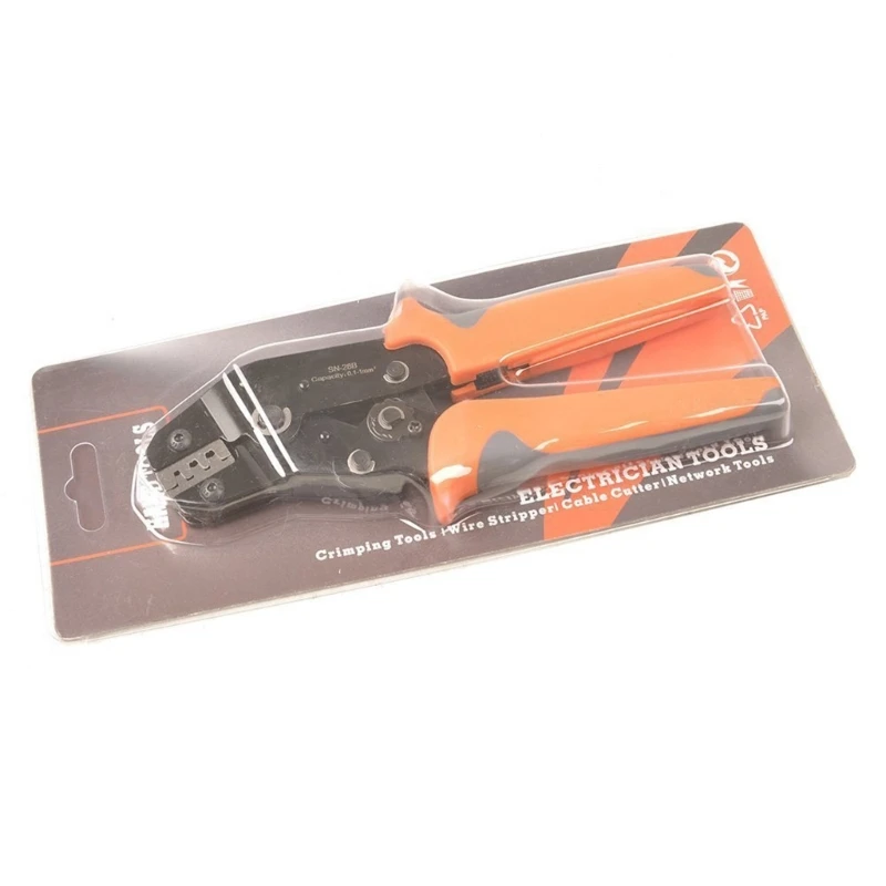 SN-28B Wire Crimping Tool and Terminal Crimper Working for 28-18AWG( 0.1-1mm²) Pins Dropship