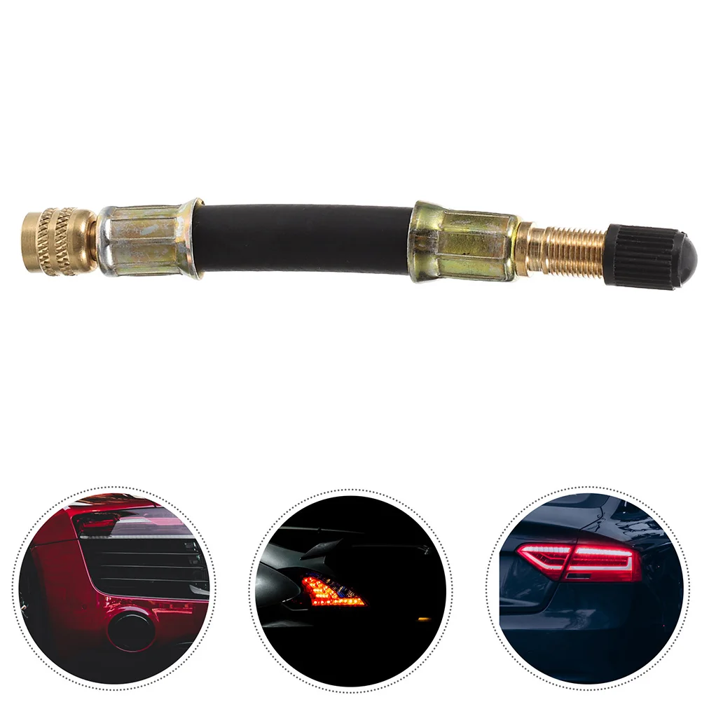 

2Pcs Valve Stem Extenders Kit Extended Length Secure Inflation for Car Motorcycle Tire Air Valve Accessories