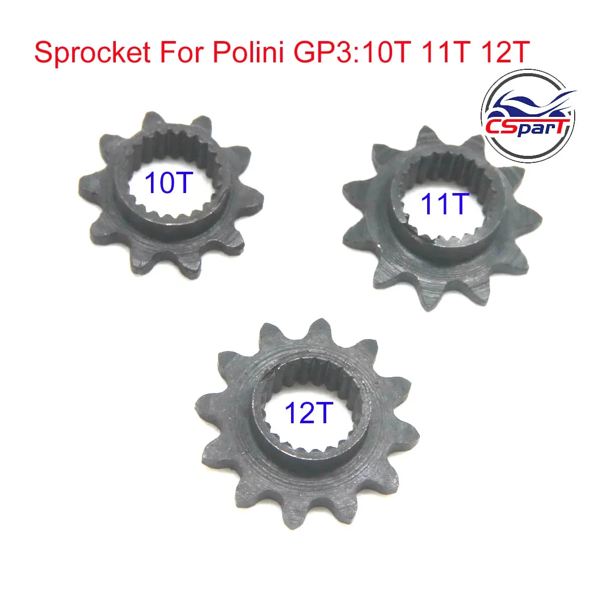 10 11 12 Tooth 10T 11T 12T 25H Front Sprocket For Polini GP3 39CC Water Cooled Mini Moto Pocket Bike Parts