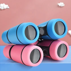 1PC non-slip Model Kids Binoculars Colorful Rubber Grip non-slip Toy Binoculars