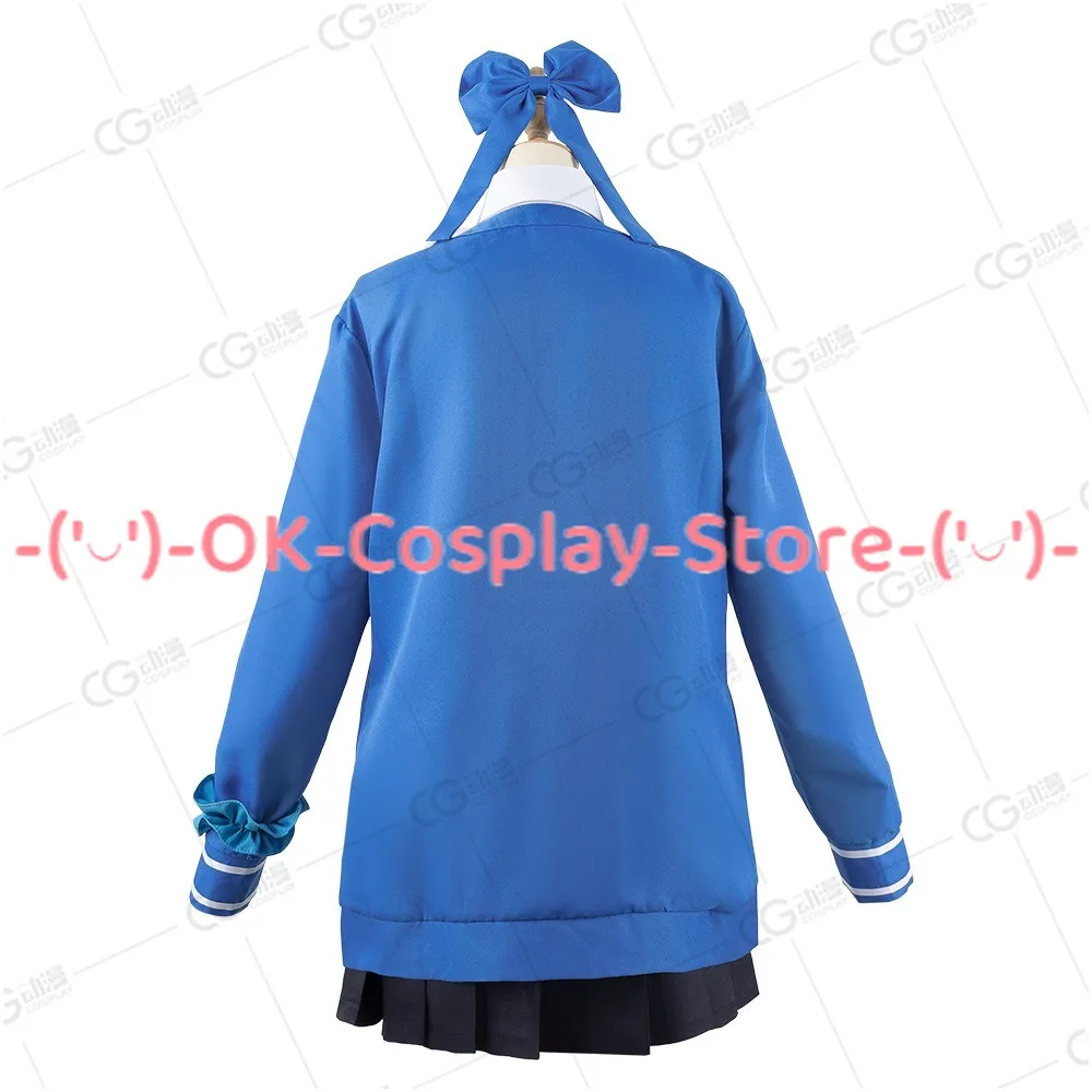 Asuma Toki Cosplay Costume Game Blue Archive Cosplay Dress Sailor Suit Halloween Party Uniforms Anime Clothing Custom Made