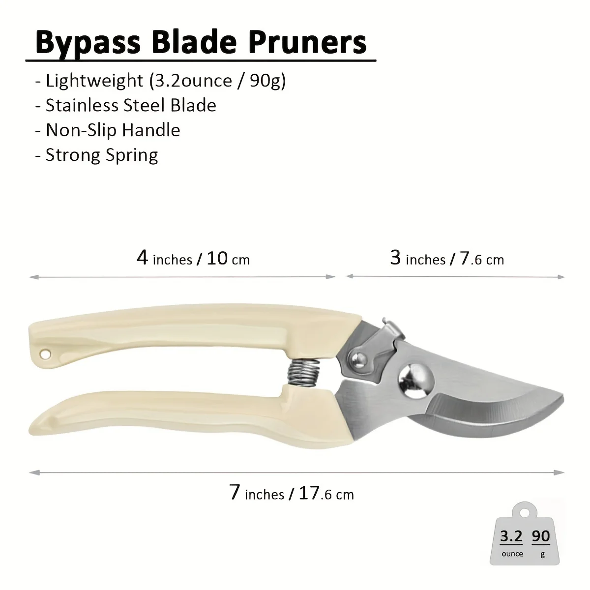 Multifunctional Stainless Steel Fruit Picking Shears Tree Pruning Shears Flower Grafting Gardening Scissors