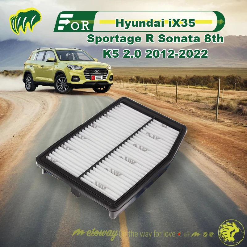 

For Hyundai iX35 Sportage R Sonata 8th K5 2.0 2012-2022 Car Cabin Air Filter Auto Climate ControReplace Accessory Replace Filter