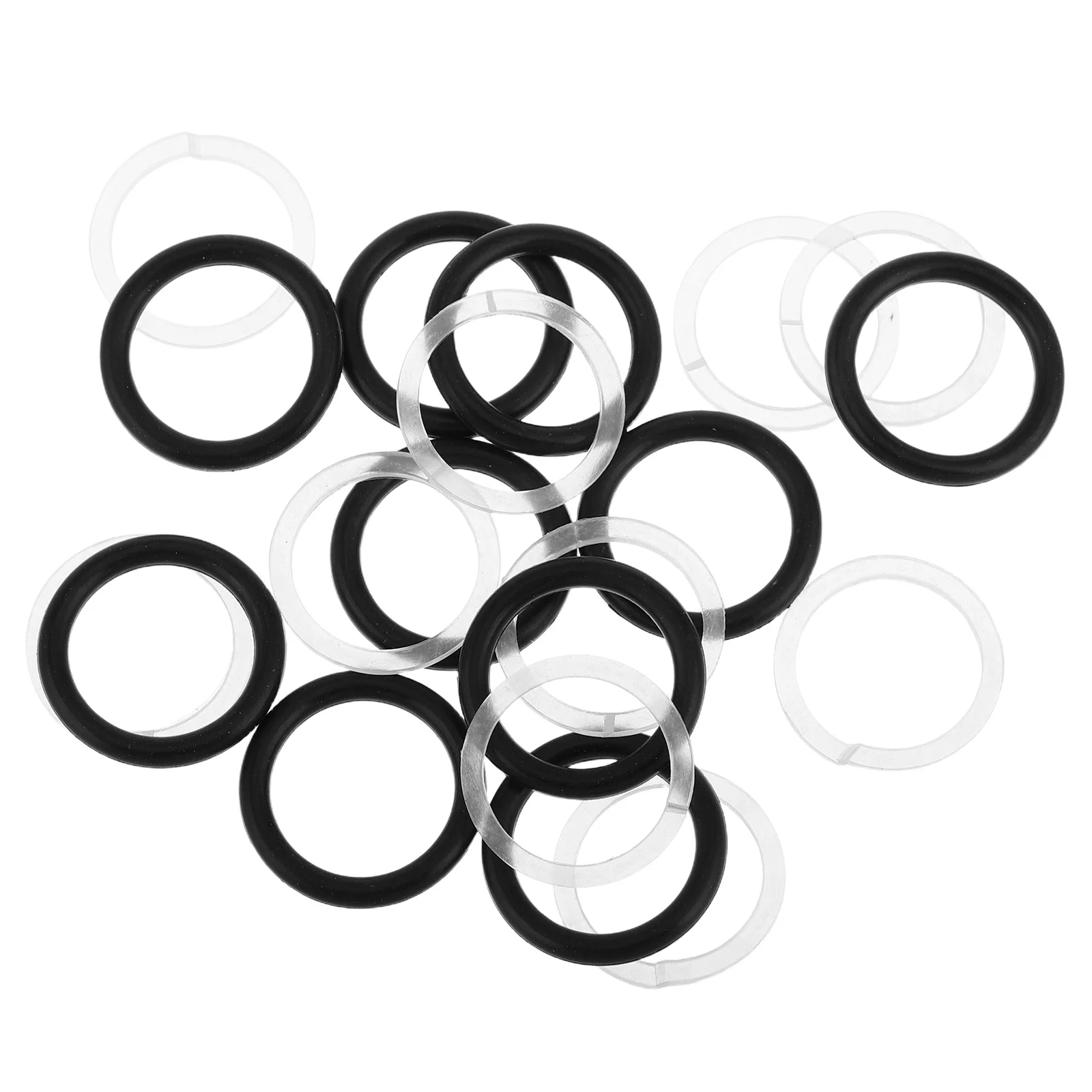 

20pcs Hydraulic Floor Jack Oil Seal Kit Wear-Resistant Replacement High Sealing Jack Repair Tool Seal Replacement For Horizontal