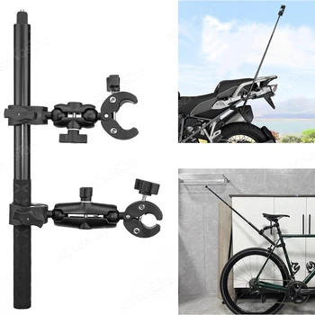 Voor Insta360 X3 X4 Motor Fiets Panoramische Selfie Stok Monopod Mount Stuur Beugel Voor GoPro 13 12 11 10 DJI Accessoire