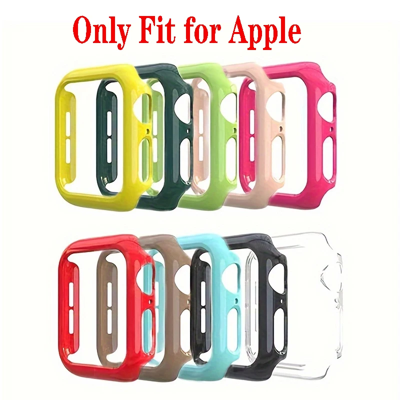 Case for Apple Watch Series 9 8 7 6 5 4 3 2 1(No Screen),Ultra-Thin Premium Shockproof Hard PC Case Protective Frame.