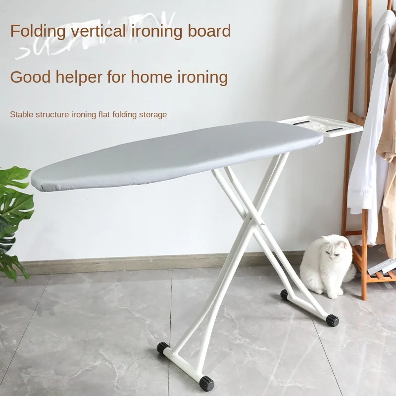 Vertical ironing board, household large folding iron, electric iron mat frame, high-end professional ironing clothes ironing