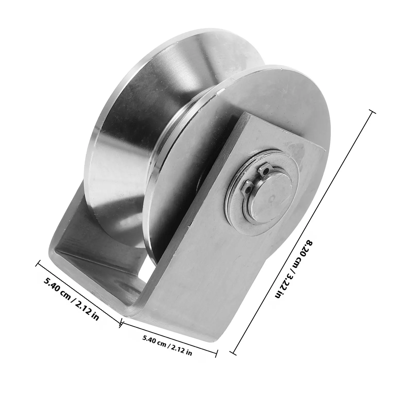 Stainless Steel V-Groove Pulley Wheel for Sliding Doors & Garage Doors – Heavy-Duty, Low-Noise, Smooth Operation - view 4