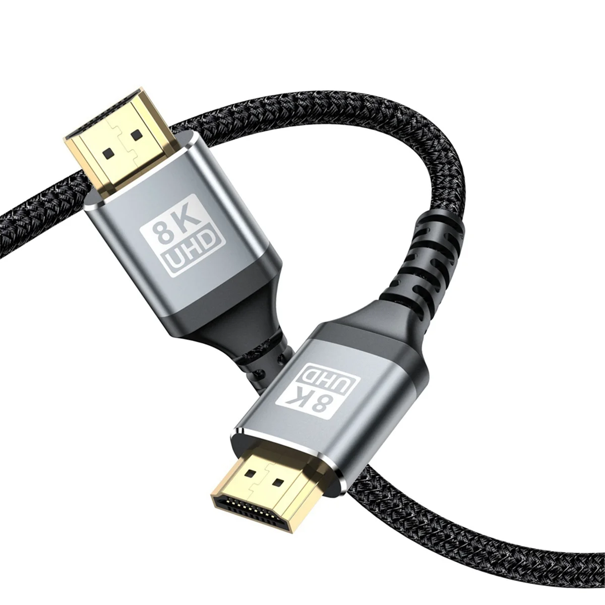 

HDTV 8K HDMI-Compatible 2.1 48Gbps Ultra HD Cable Multi-Function Tv Computer Monitor Cable 2M