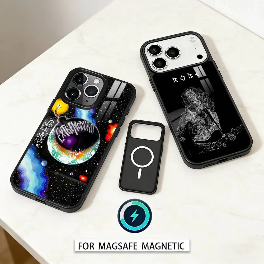 

Raw Spanish Rock Band E-Extremoduro Phone Case For iPhone 17,16,15,14,13,12,Pro,Max For Magsafe Magnetic Wireless Charging