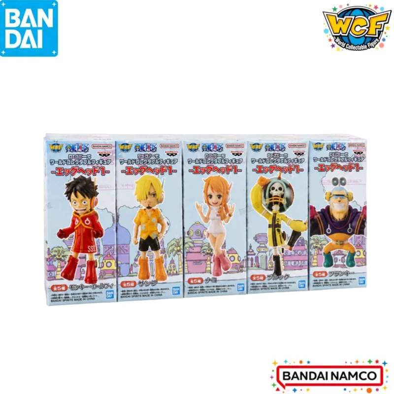 

In Stock Bandai Original Banpresto Wcf One Piece Luffy Action Figure Model Doll Brand New Boxed Anime Characters Toys Model