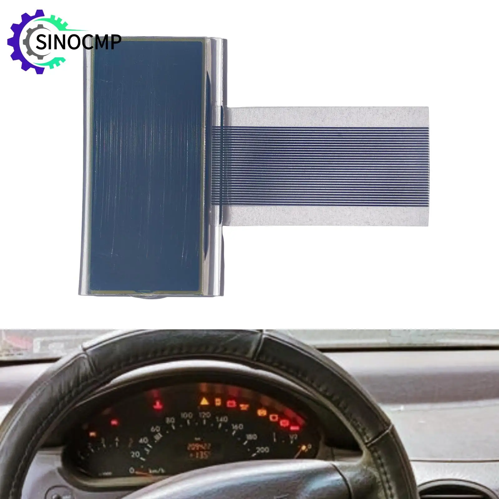 Dashboard LCD Display For Mercedes A-Class W168 and Vaneo W414 Instrument Cluster Screen A1685404811 A1685405211 A1685401447